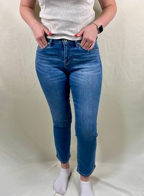 The Horizon  Mid-Rise Straight Crop Jean