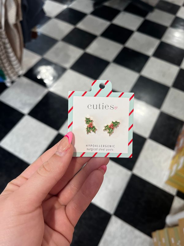 Holly Stud Earrings