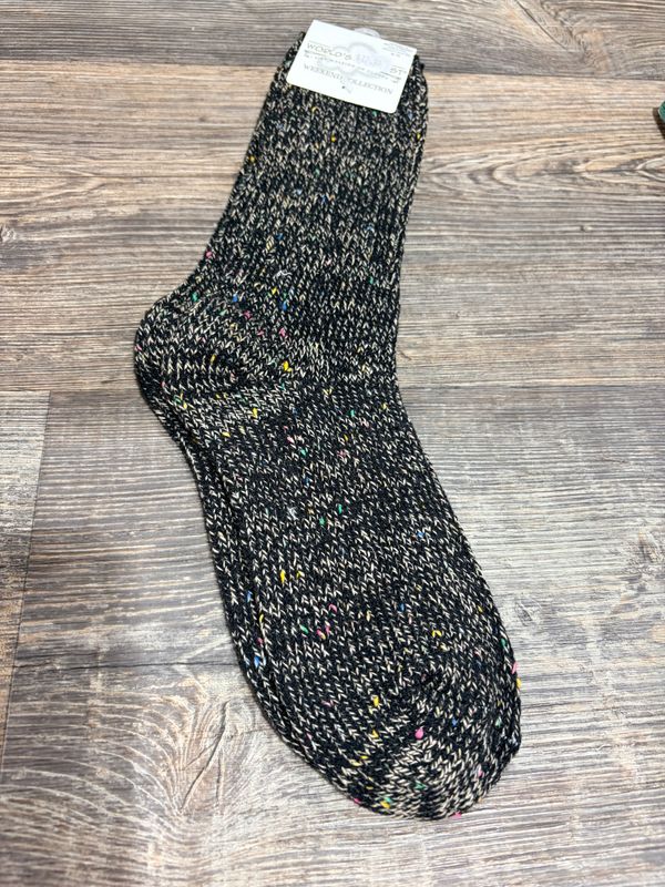 Moonlit Rag Crew Socks