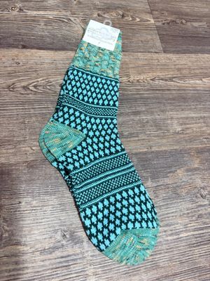Woodland Multi Rag Crew Socks