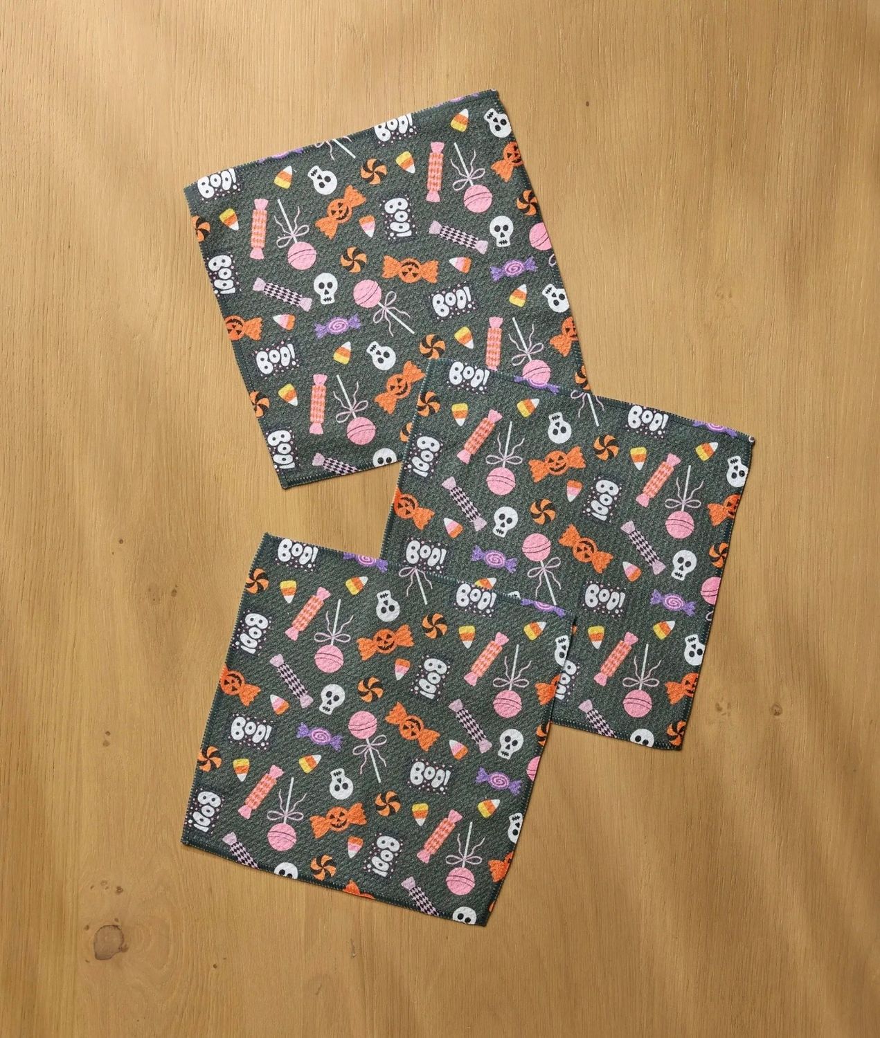 Spooky Sweets Dishcloth 3 Pack Set