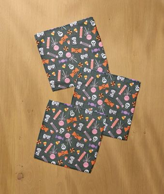 Spooky Sweets Dishcloth 3 Pack Set