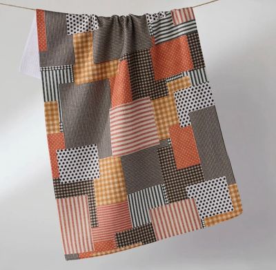 Patch and Pumpkin Tea Towel