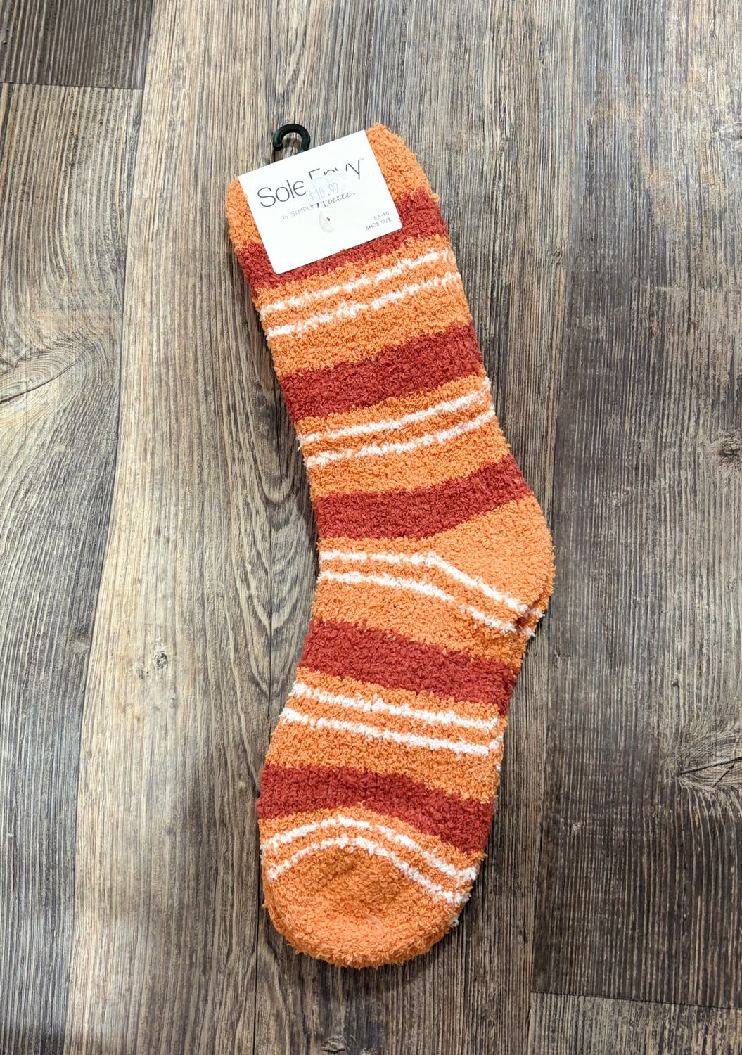 Colors of Fall Striped Cozy Socks