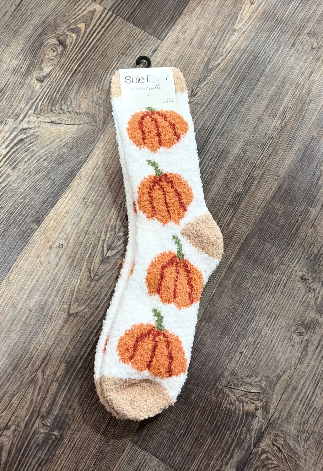 Perfectly Pumpkin Cozy Socks