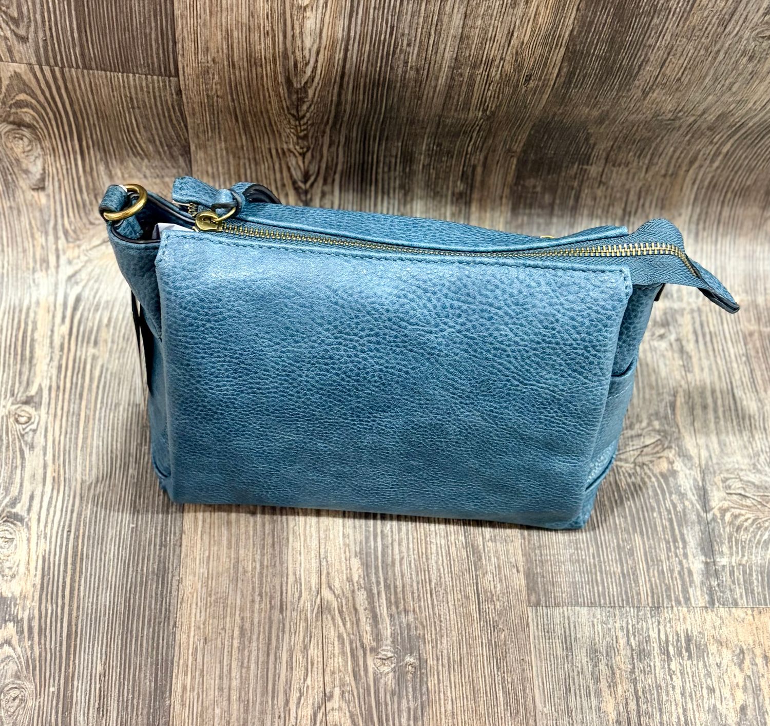 The Kali Compartment Purse in Denim Blue