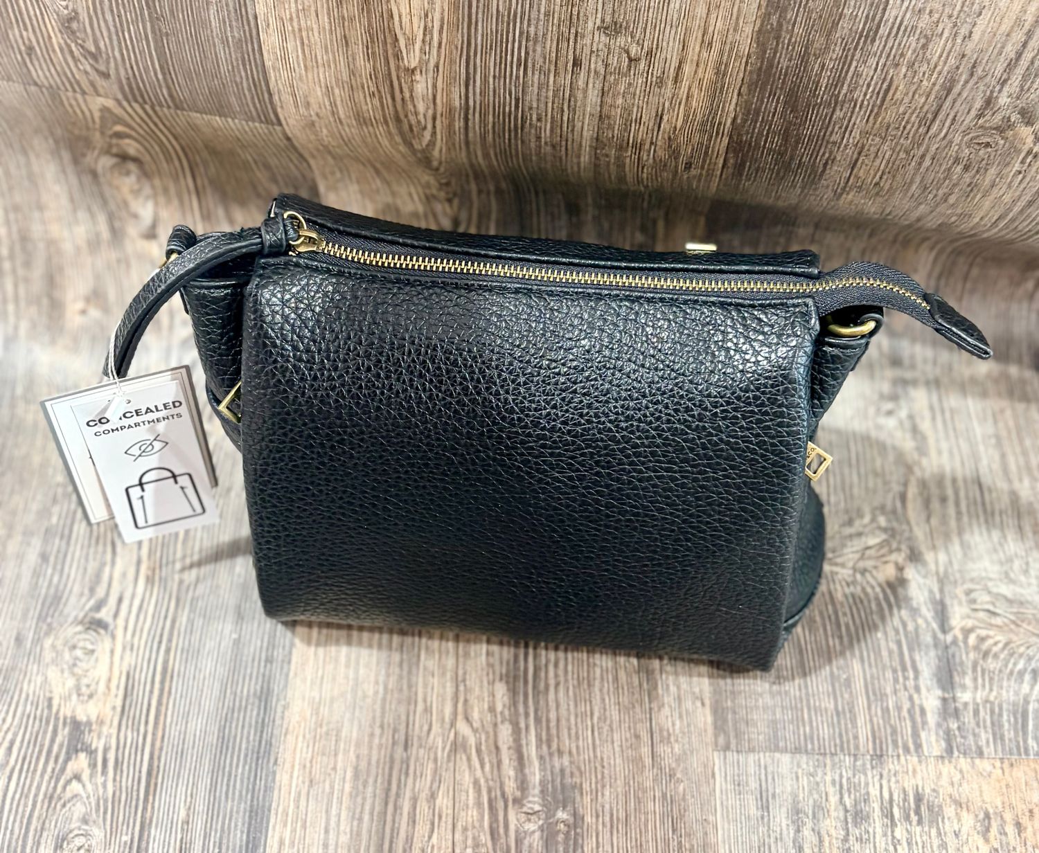 The Kali Compartment Purse in Black