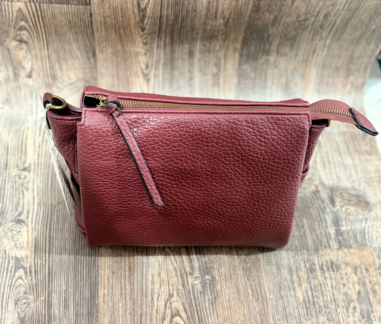 The Kali Compartment Purse in Plum