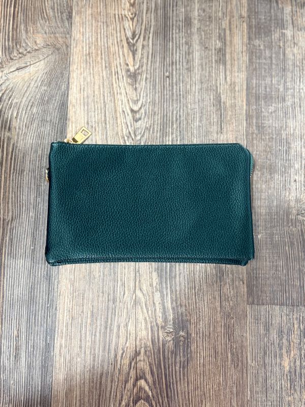 Dark Emerald Riley Clutch