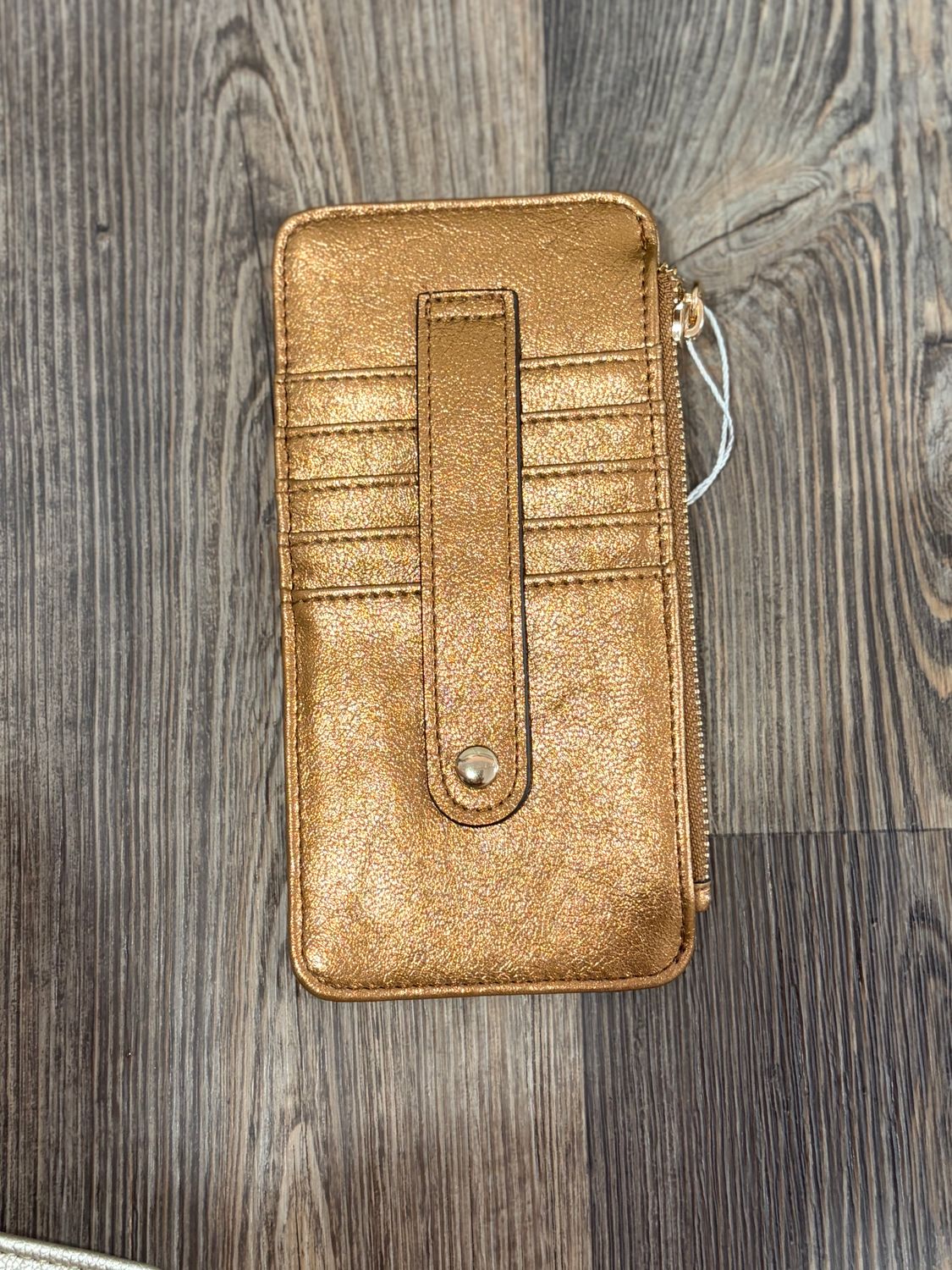 Saige Slim Card Holder in Penny