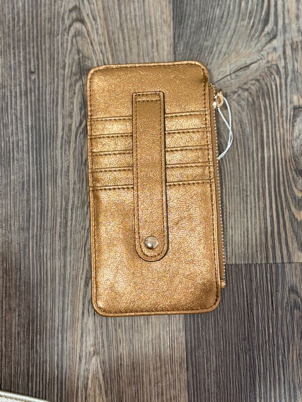 Saige Slim Card Holder in Penny