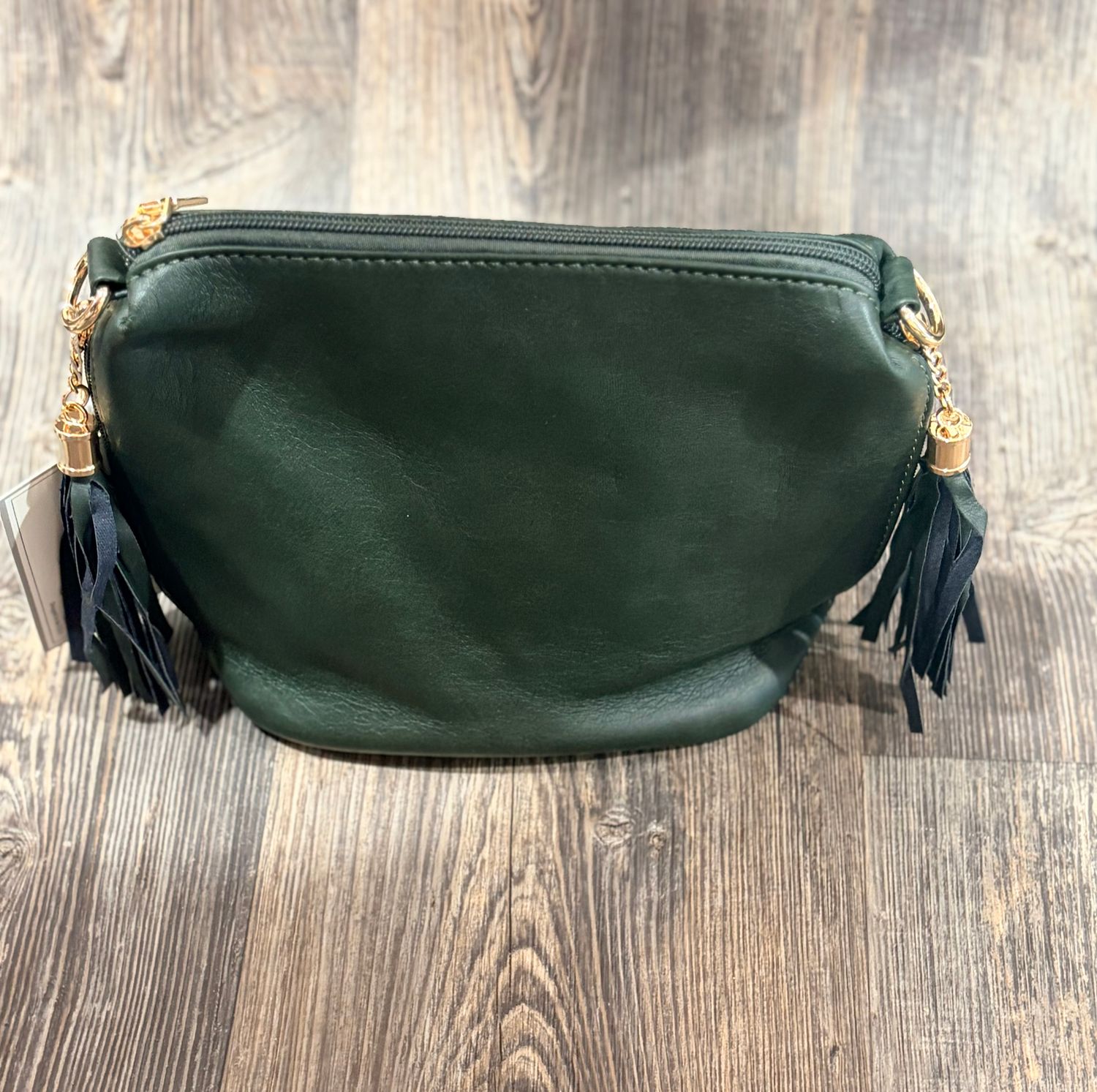 Dylan Crossbody in Dark Basil