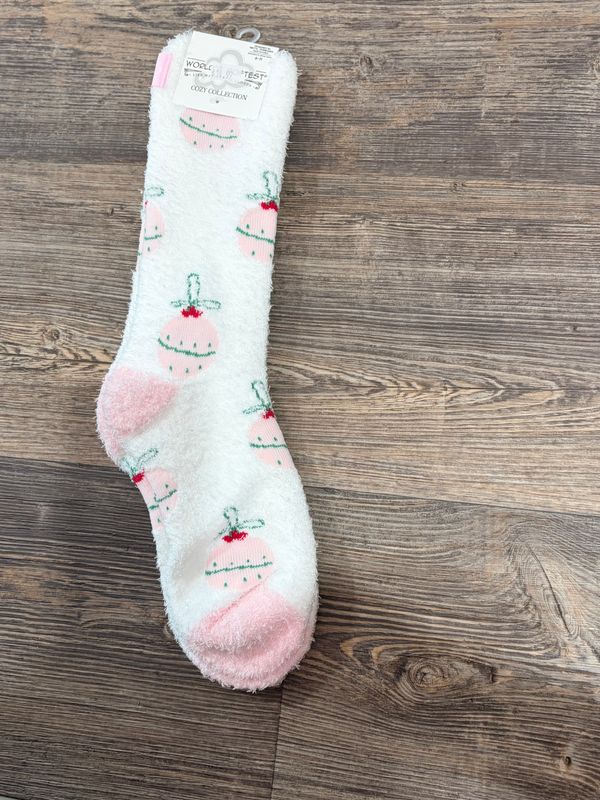Ornament Ball Cozy Socks