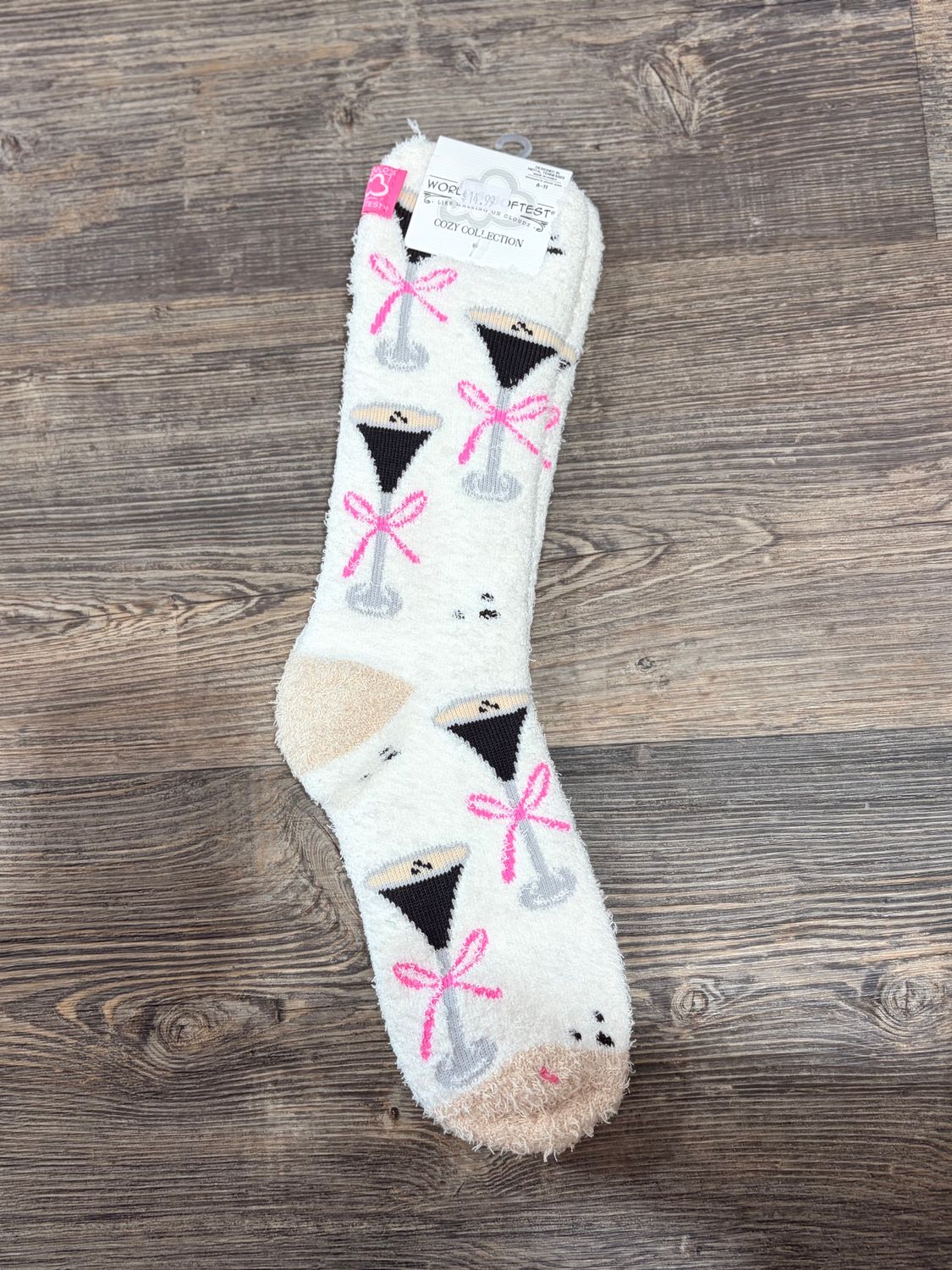 Espresso Martini Cozy Socks