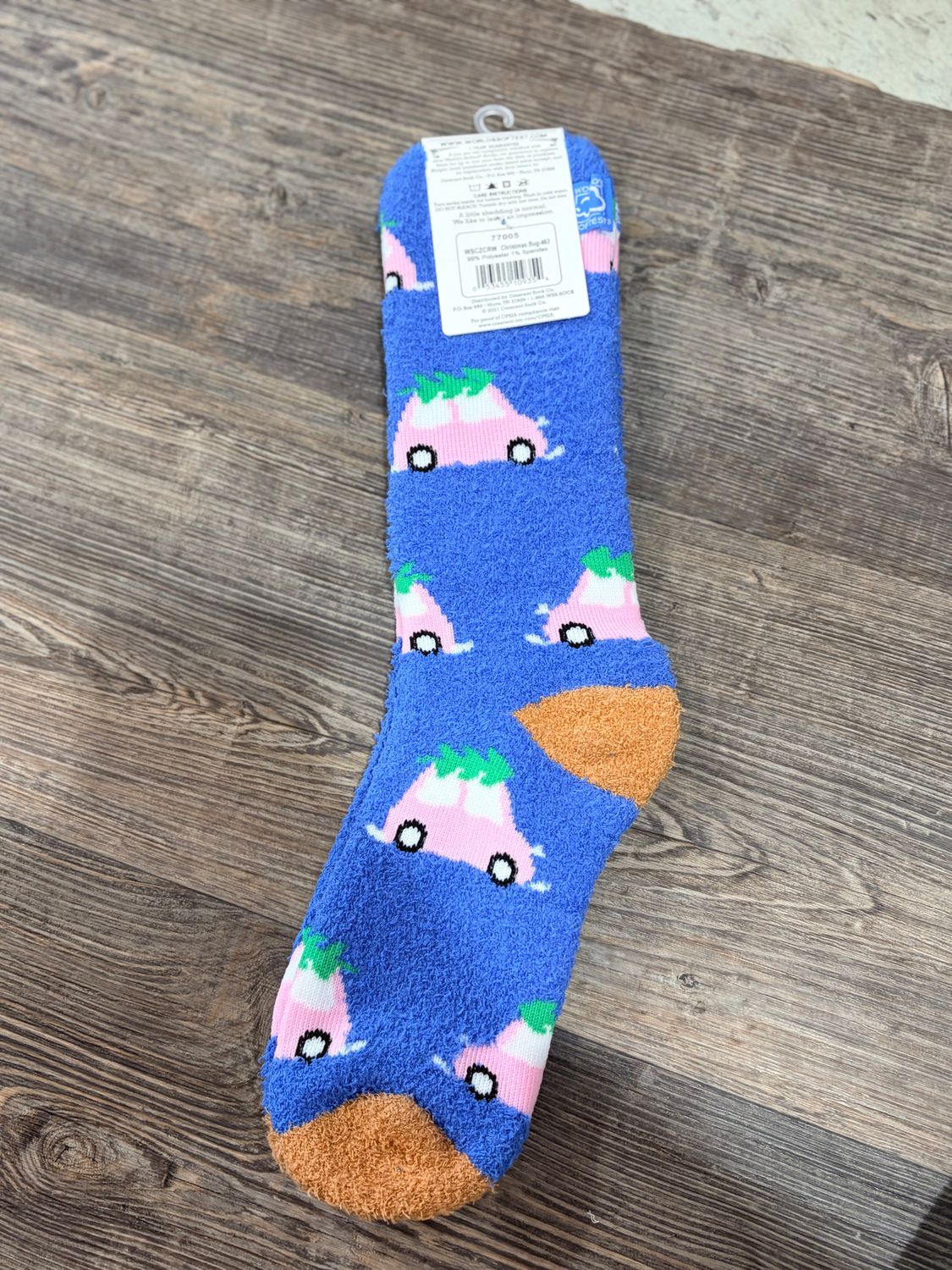 Christmas Bug Cozy Socks