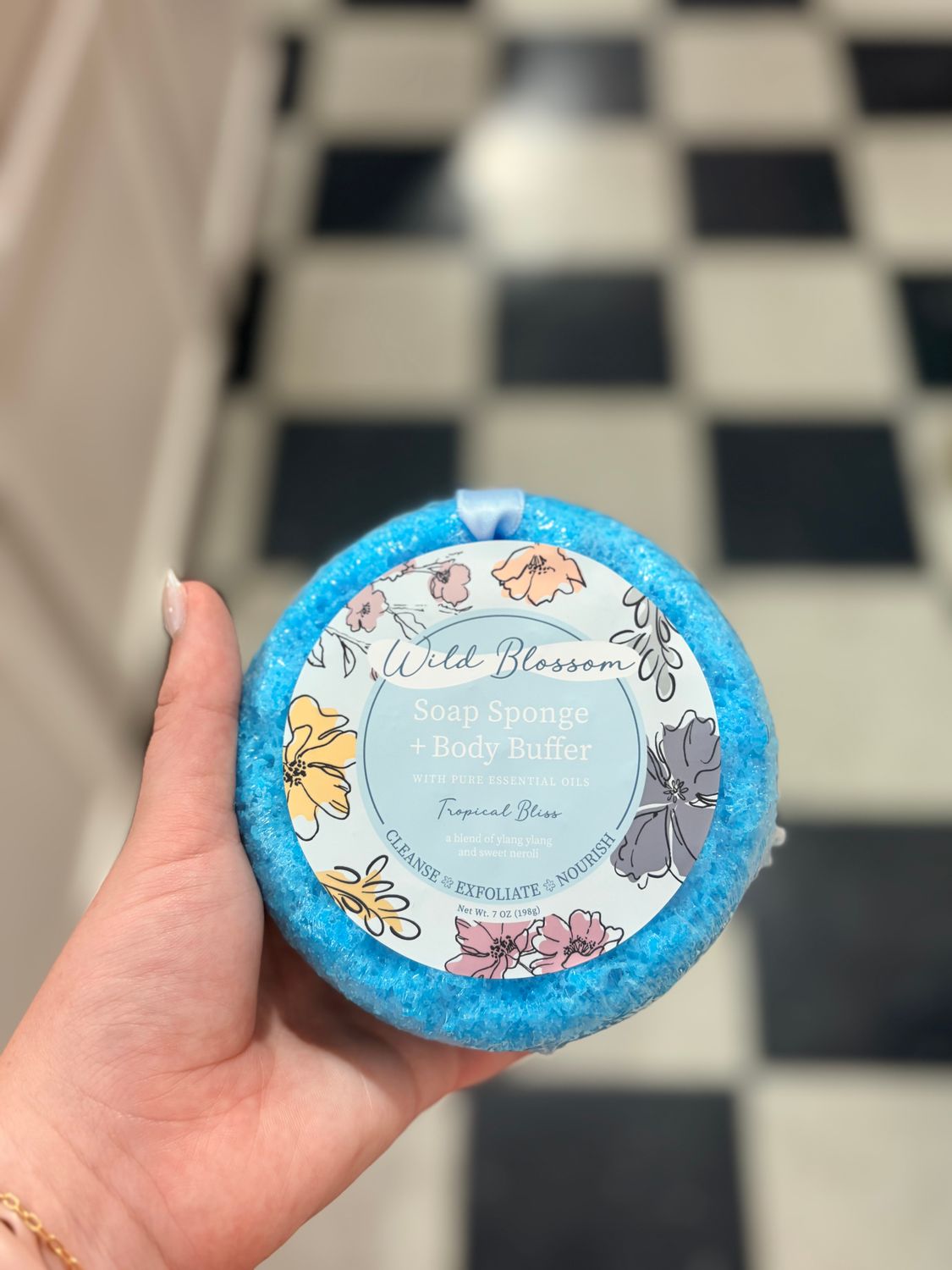 Tropical Bliss Soap Sponge + Body Buffer