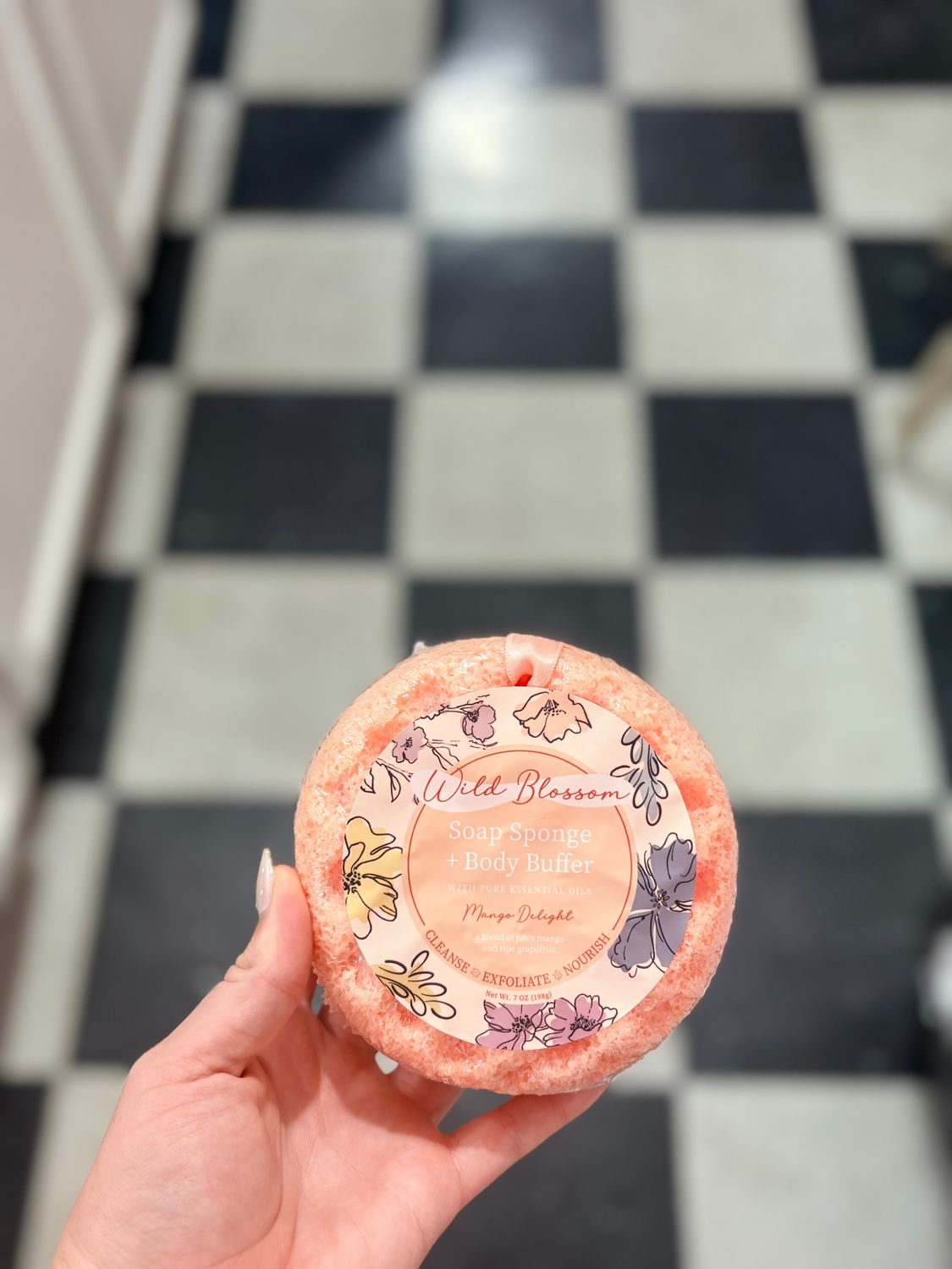 Mango Delight Soap Sponge + Body Buffer