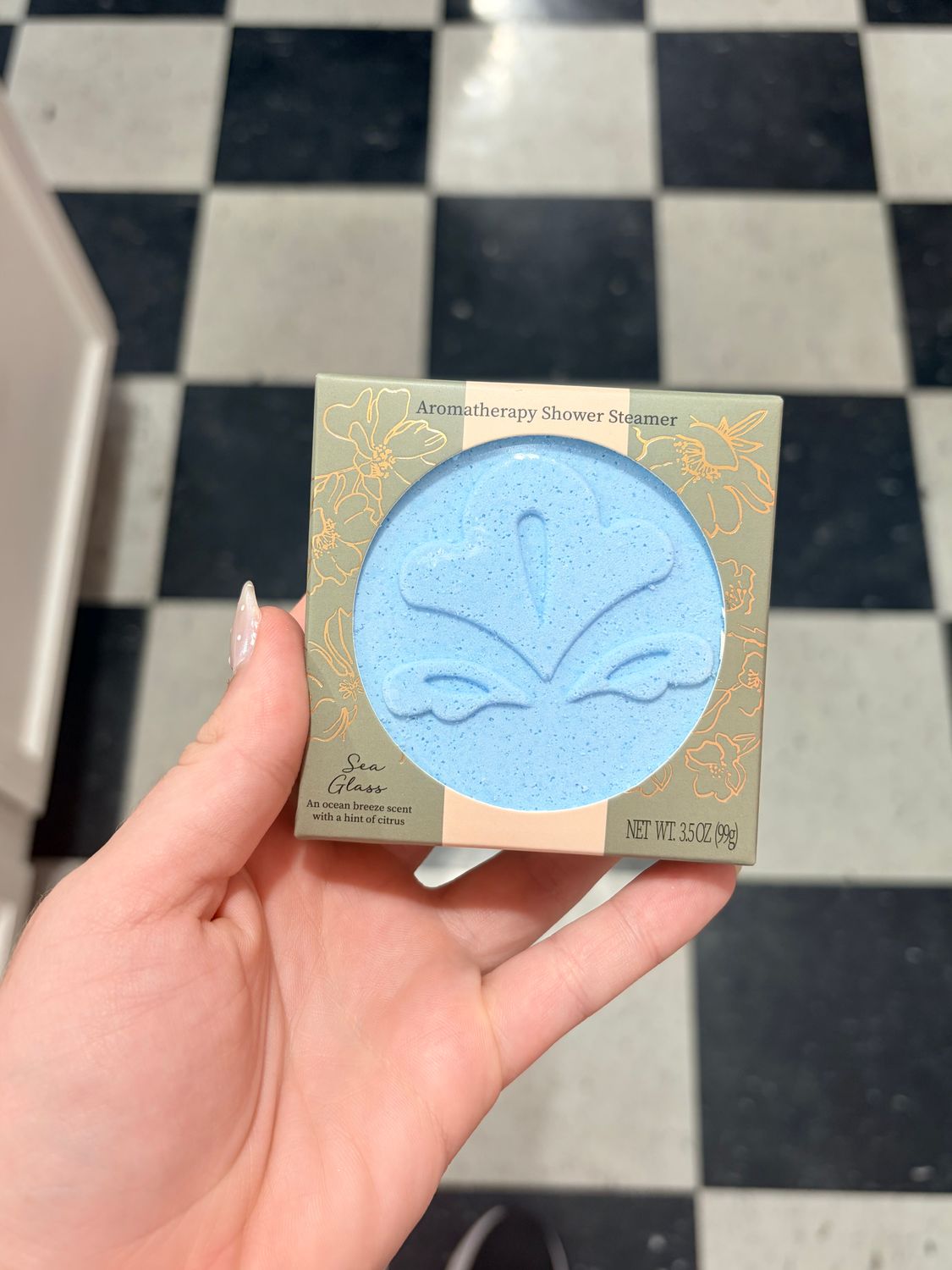 Sea Glass Shower Steamer