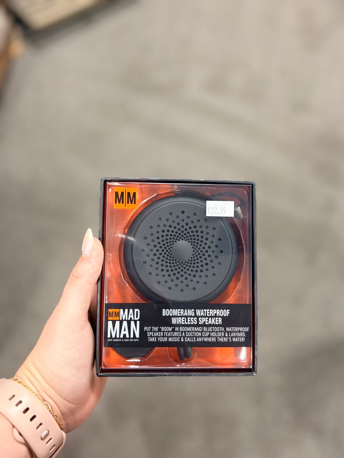 Boomerang Waterproof Wireless Speaker