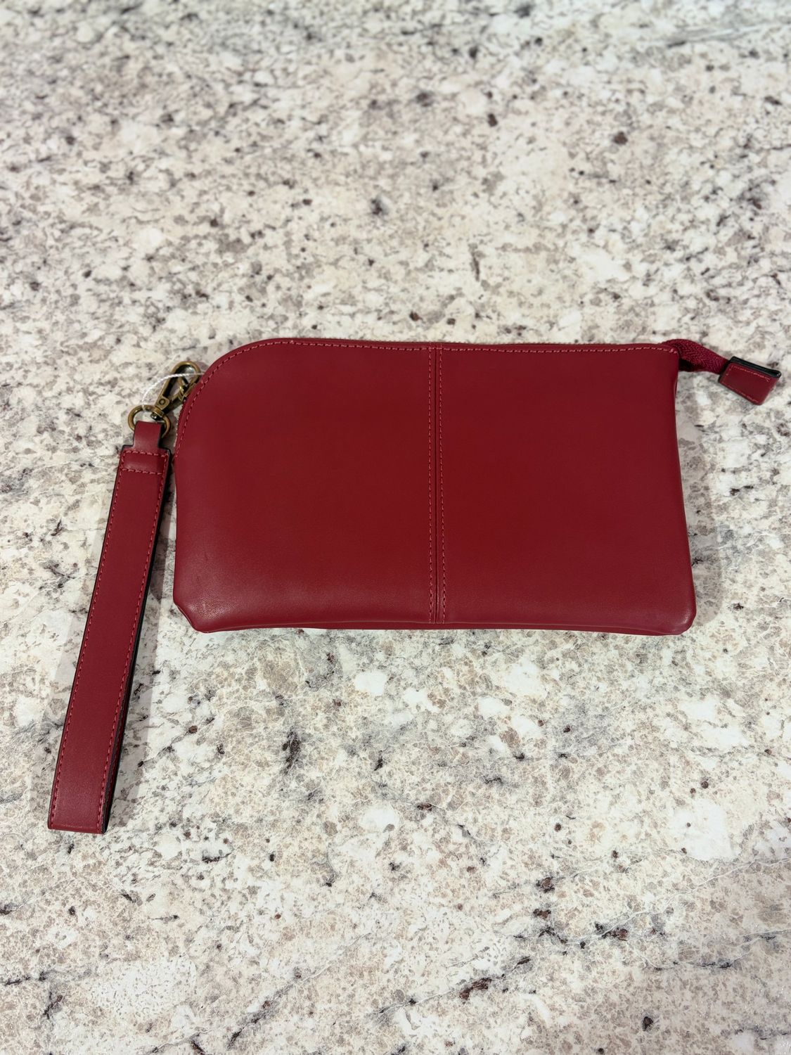 Burgundy Clutch