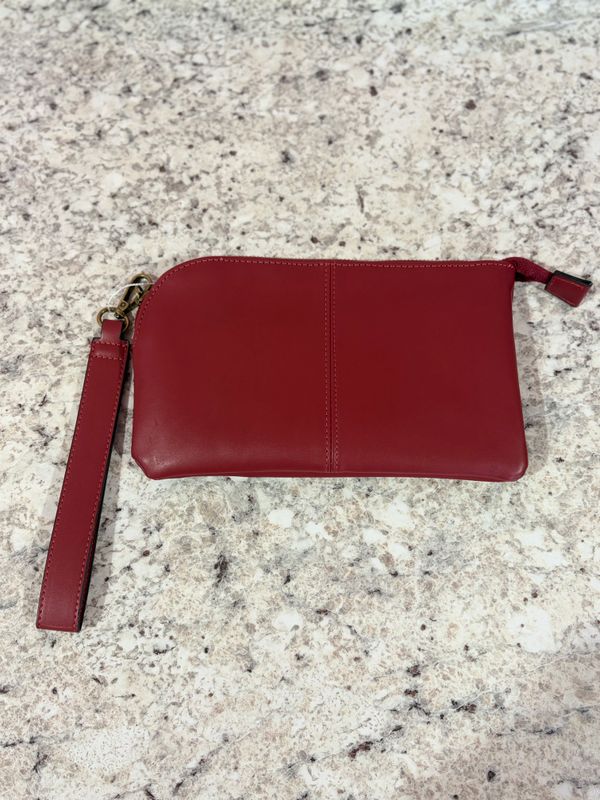 Burgundy Clutch