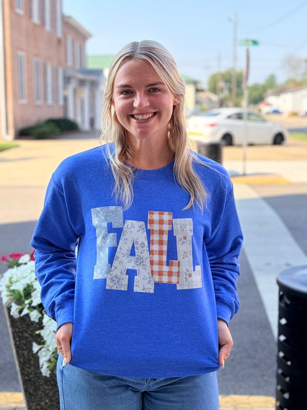 Fall Patchwork Pullover