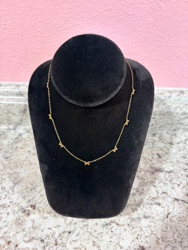 Tiny Bows Necklace