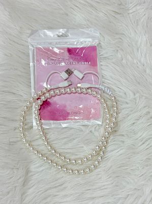 Pearl Beaded Charging Cable