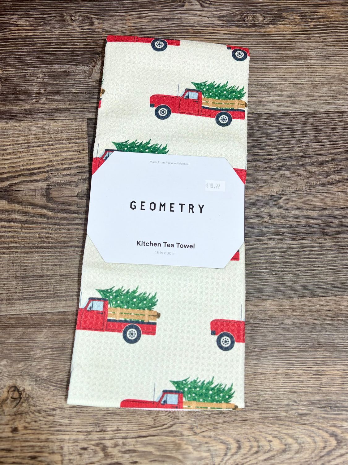 Christmas Ride Tea Towel