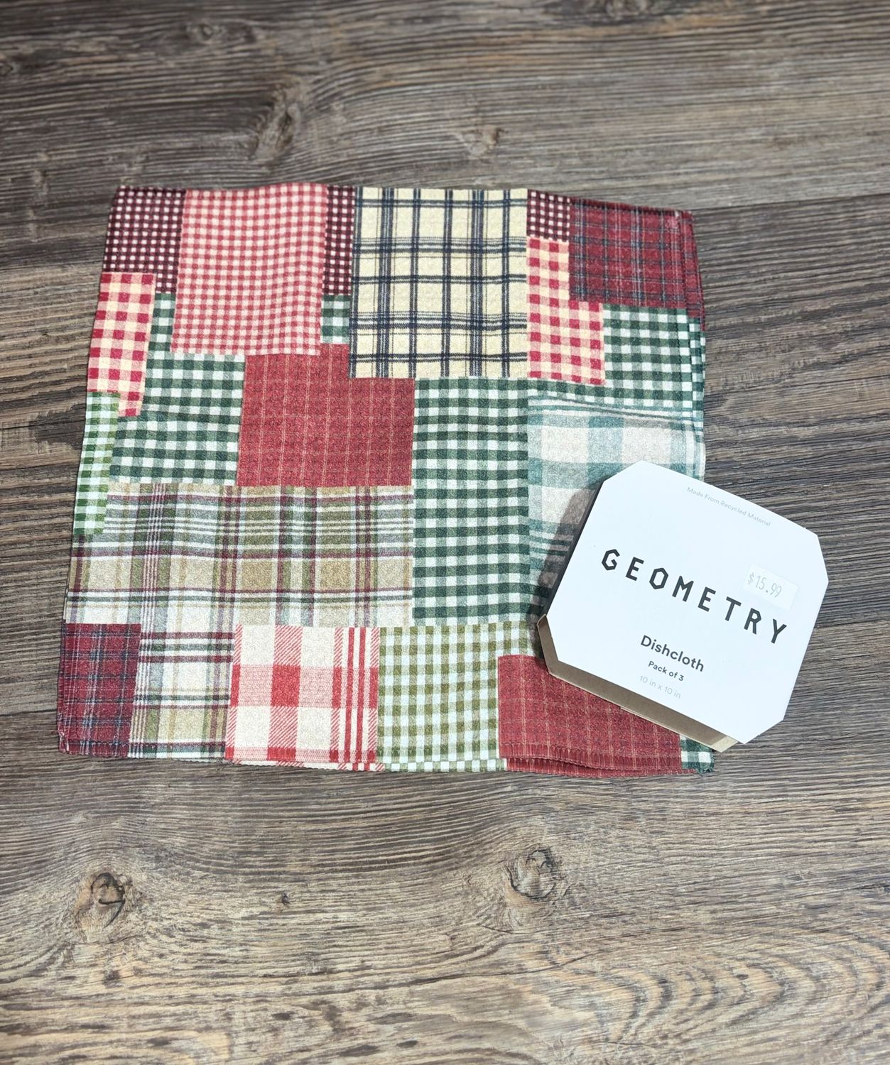 Patchly 3 Pack Dishcloth Set