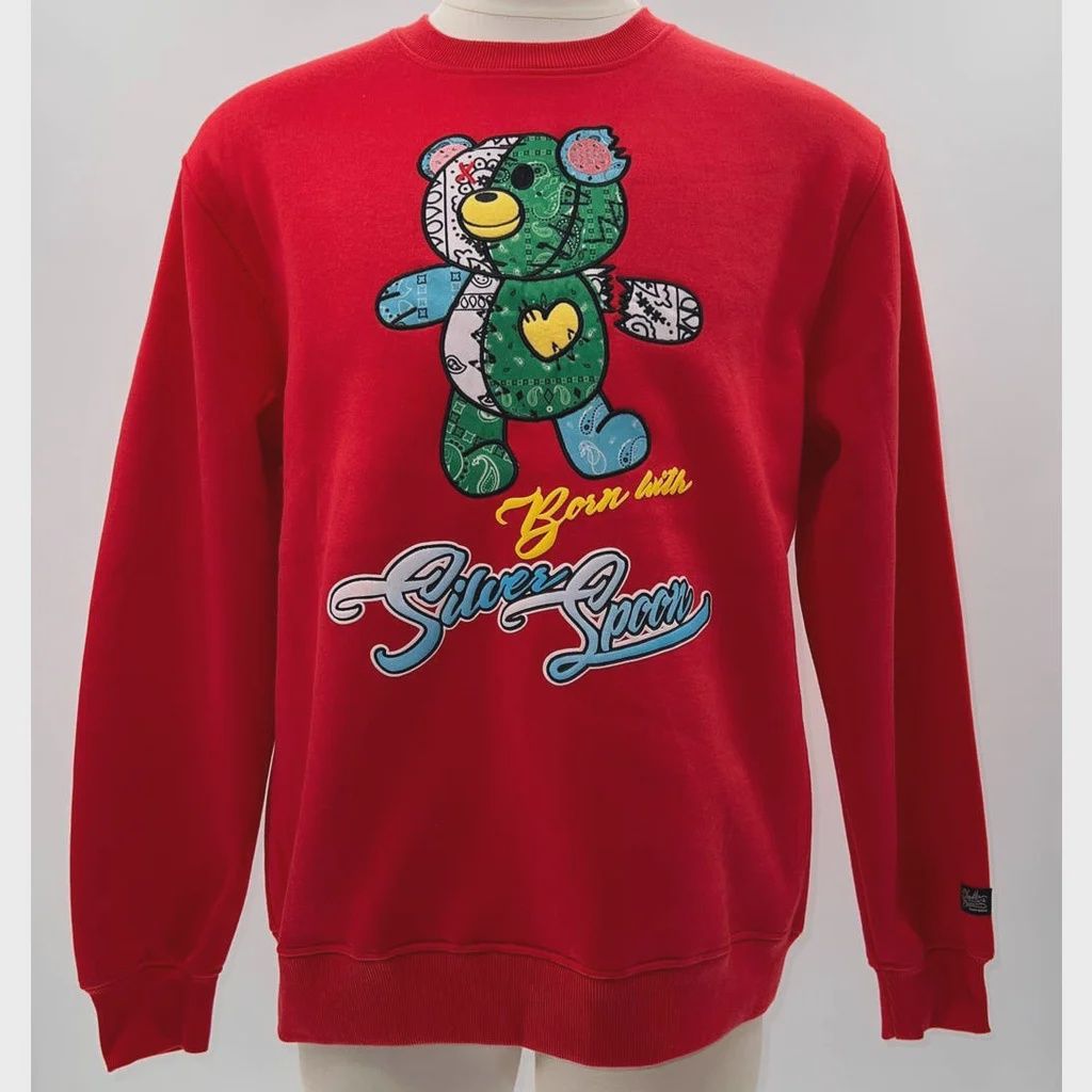 B &amp;M GRAPHIC CREWNECKS