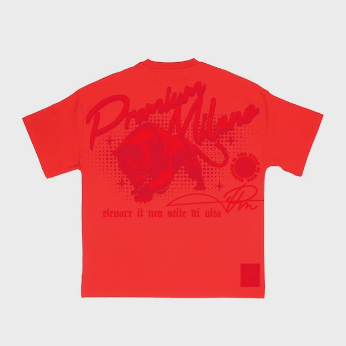 Premium Milano Premium Panthera Crew Neck T-Shirt S25331-05