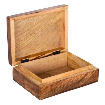Triple Moon Wooden Box
