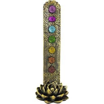 Lotus w/ Chakras Incense Holder
