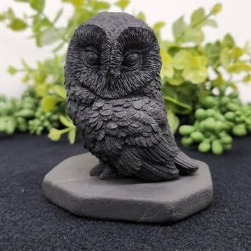 Shungite - Owl