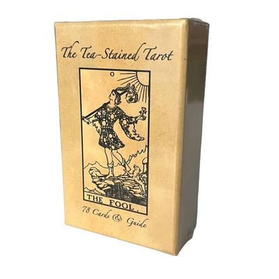 The Tea-Stained Tarot &amp; Guide | Linen Finish