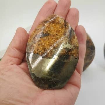 Golden Healer w/ Pyrite