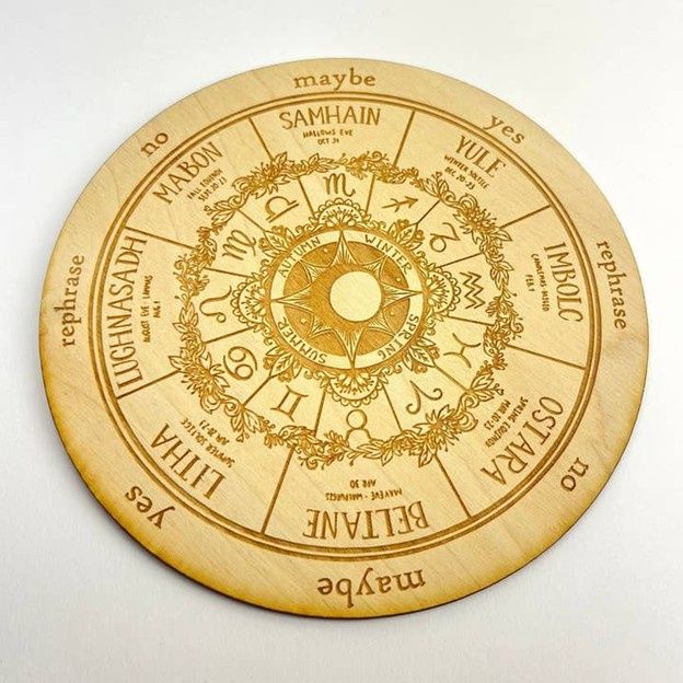 Wheel of the Year Pendulum Board