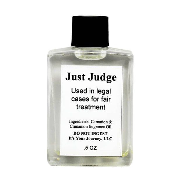 Just Judge Spiritual Oil