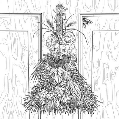 Green Witch's Coloring Book