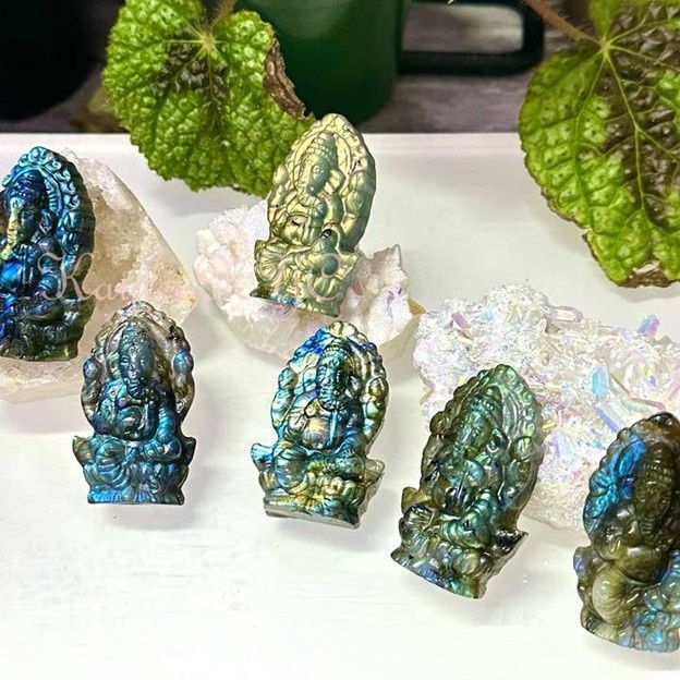 Labradorite Ganesha