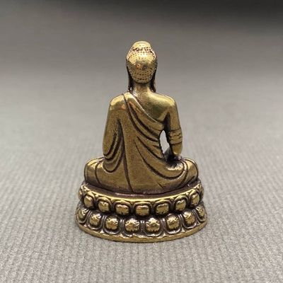 Brass Buddha Figurine