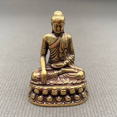 Brass Buddha Figurine