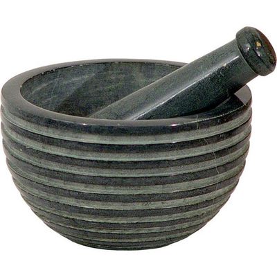 Soapstone Mortar &amp; Pestle Zen