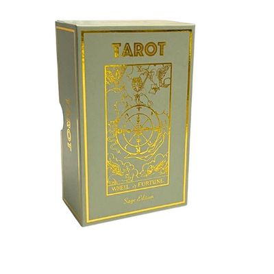 Sage Edition Tarot Deck | Classic Tarot Design and Gold Foil