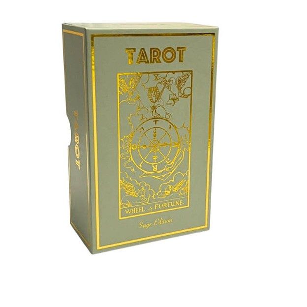 Sage Edition Tarot Deck | Classic Tarot Design and Gold Foil