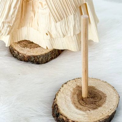 Wood Stand for Corn Husk Dolls &amp; Poppets