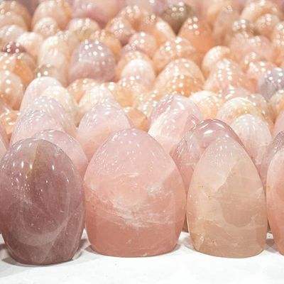 Rose Quartz Free Form Standing