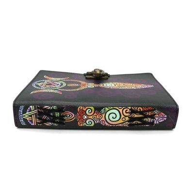 Celestial Goddess Blank Leather Journal
