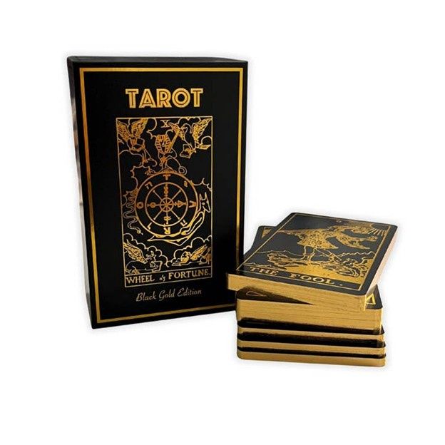 Black Gold Tarot Deck | Classic Tarot